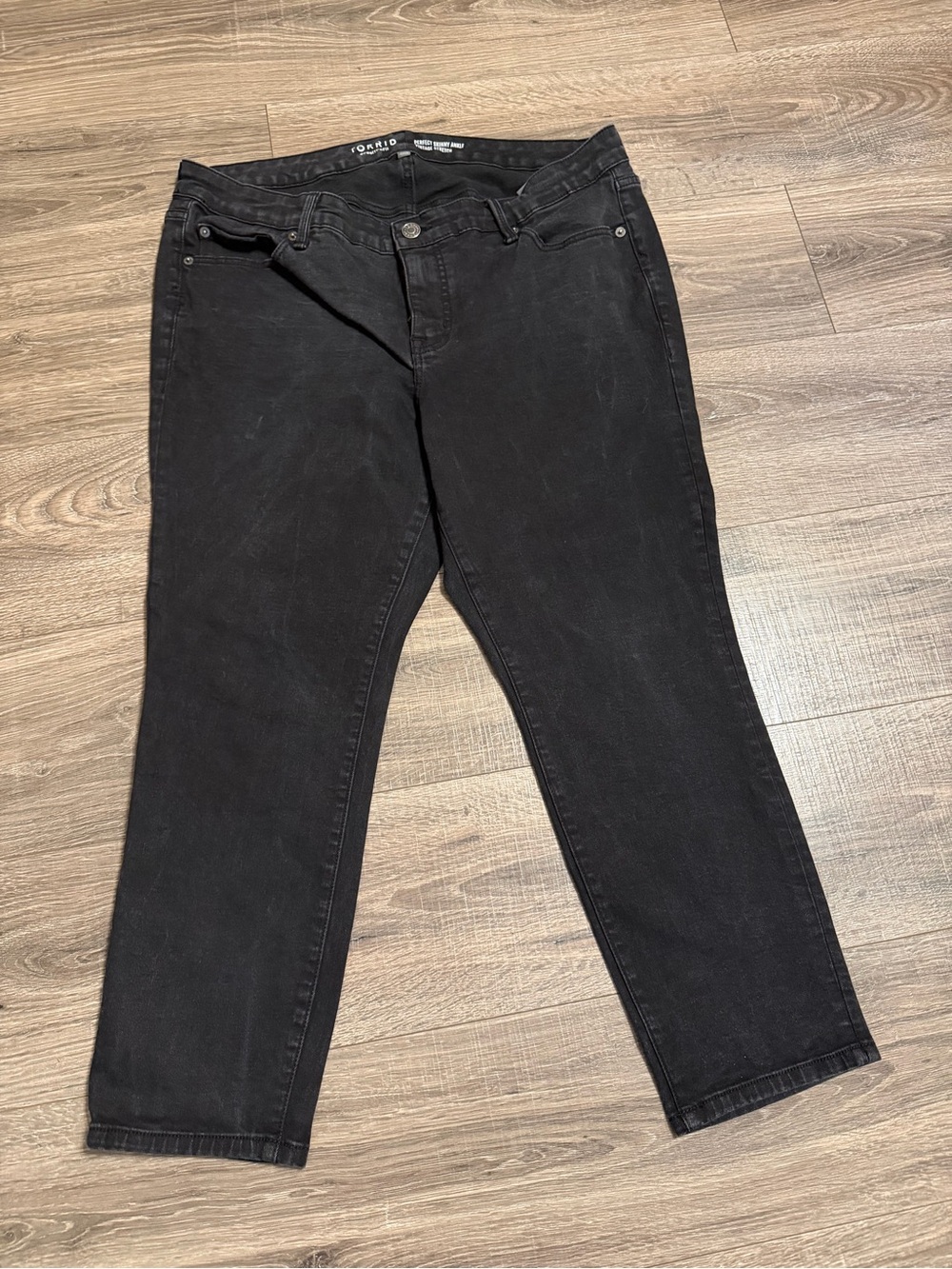torrid Black Straight-Leg Women’s Jeans